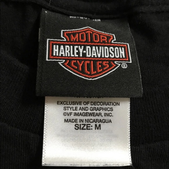 Harley Davidson Cut-Off Tee - Picture 3 of 3